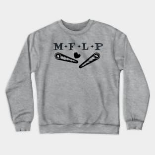 Monterey Flipper Ladies Pinball Flippin Love v2 Crewneck Sweatshirt